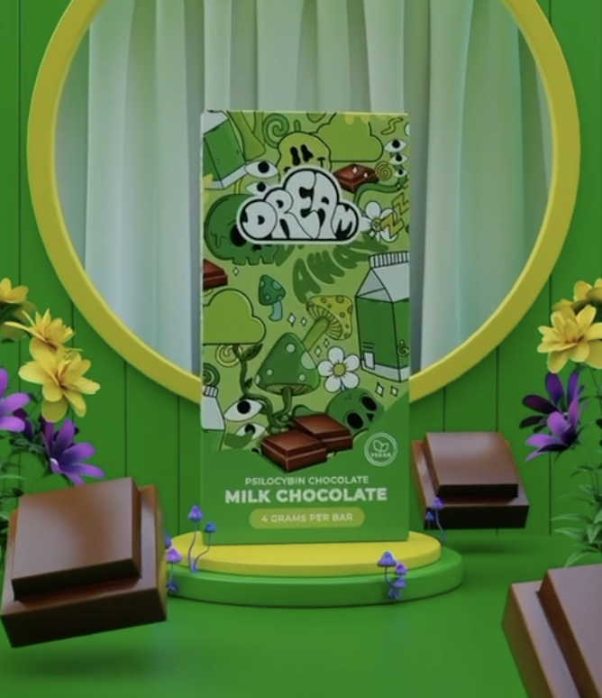 Dream Psilocybin Milk Chocolate Bar